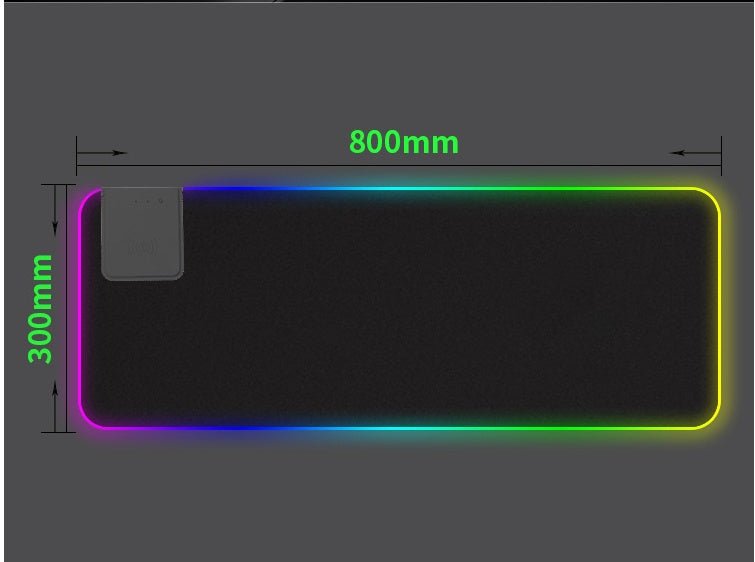 Gaming mouse pad - NextXPWireless black800X300mm