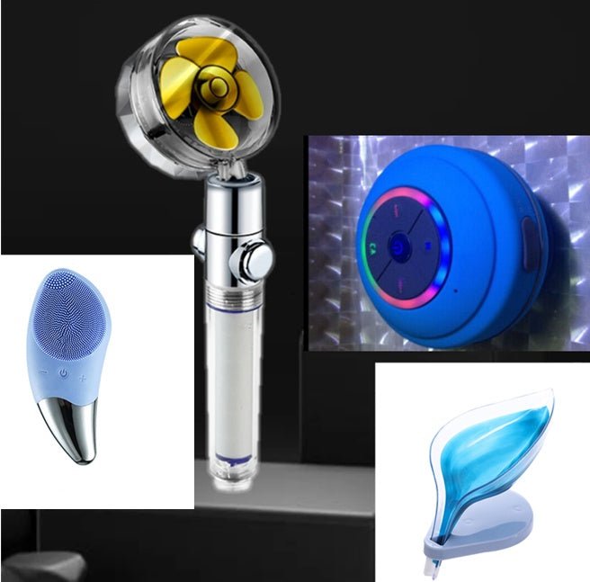 Mini Waterproof LED Speaker - NextXP4pcs set